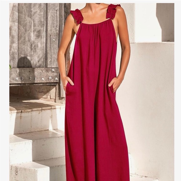 kirundo Pants - Kirundo Red Jumpsuit